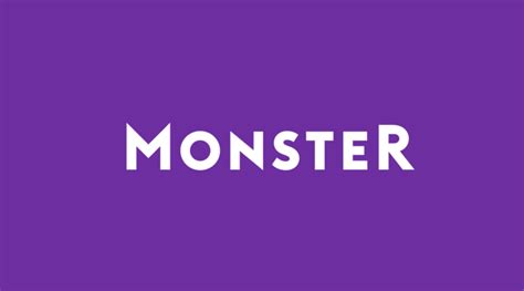 Monster Jobs .